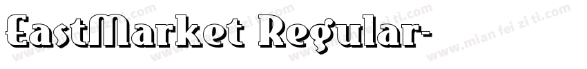 EastMarket Regular字体转换